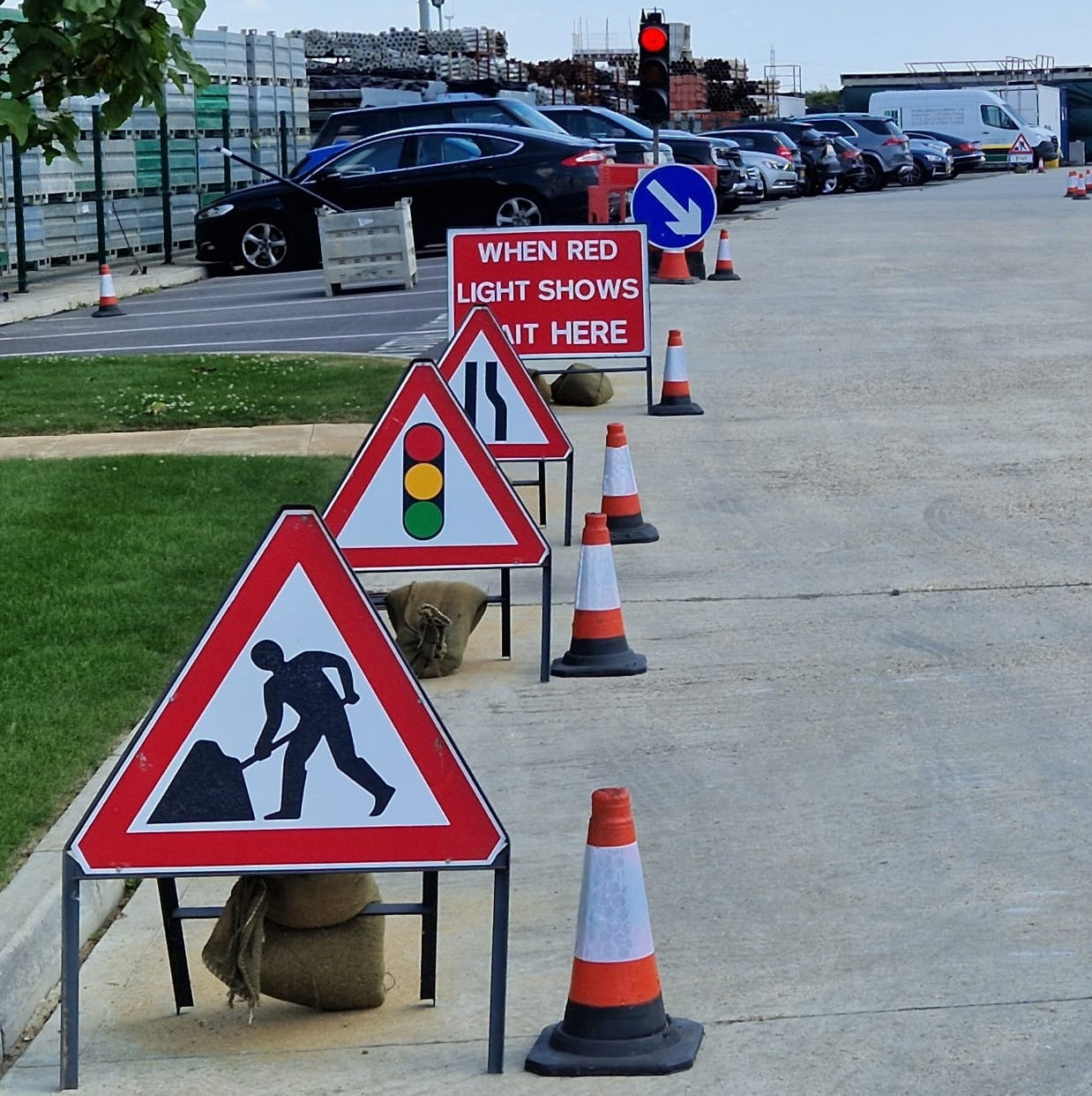New Roads and Street Works Unit 1 or 10 Signing, Lighting and Guarding